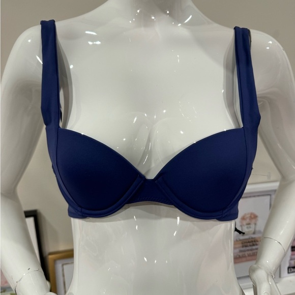 IT’S NOW COOL by FREE PEOPLE The Contour Boost Top - Bijou Blue Sz : Xs - Picture 8 of 11